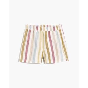 Madewell x LAUDE the Label Everyday Shorts in Painter Stripe Linen Size Small